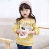 Girls Fashion Bowknot Embroidery Shirts Pullover Hoodies thumbnail-2