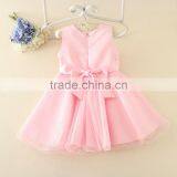 Best Selling India and Pakistan Clothing Child Pink Flower Wedding Dress Vintage Sweet Girl Party Dresses thumbnail-2