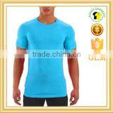 Mens Gym Wear Fitness Clothing Polyester Muscle Fit t Shirt Wholesale China thumbnail-5
