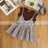 2017 New Arrival Cute Design Baby Wear/kids Clothes Baby Girls Two Pieces Sets thumbnail-4