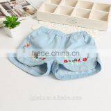 2017 Newest Baby Girls Cowboy Pants Fancy Children Embroidered Short Pants thumbnail-2