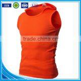 OEM New Design Cotton Plain Mens Gilet With Hood thumbnail-1