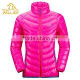 High Quality Women Winter Outdoor Jacket Light Thin Down Duck Feather Jacket thumbnail-2