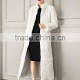 Solid Color/Leopard Sexy Women Fur Coats 2015 Autumn and Winter Outwear Faux Fur Overcoat Long Design Winter Coat thumbnail-2