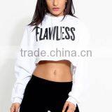 2015 High Quality Hot Lady Women Hoodies Crop Hoodies thumbnail-5