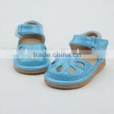 Skidproof Patent PU Leather Lovely Toddler Wholesale Squeaky Shoes thumbnail-1