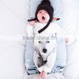 Lovely Newborn Infant Kids Baby Boy Girl Bear Print Rompers thumbnail-1