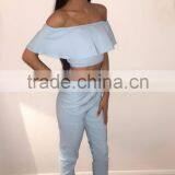 Runwaylover 009 2017 Ladies Summer Fashion Two Piece Suits thumbnail-2