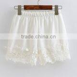 EY0612P Summer Ladies 2017 Classics Shorts With Lace Hem thumbnail-3