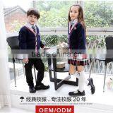 Custom Trend Winter Autumn Children 100%cotton School Uniform Cardigan Sweater thumbnail-4