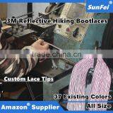 Reflective Striped Boot Laces Strings for Sports Athletic Shoes Sneakers Travel Boots and More thumbnail-6