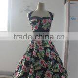Vintage 40's 50's Floral Rockabilly Flared Party Tea Dress New 18 thumbnail-1