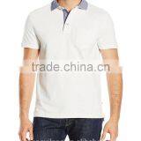 2016 Cheap High Quality Hot Sale Oxford Collar Short Sleeve Contrast Color Mens Polo Shirts thumbnail-2