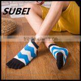 Men's Cotton Five Fingers Toe Socks thumbnail-3
