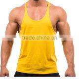 Men Cotton Blank Singlet Custom Own Logo Casual Printed Vest thumbnail-1
