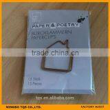 Funny Cabin Shaped Paper Clip, Triangle Paper Clip thumbnail-2