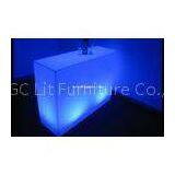 Colors Change LED Bar Tables , Banquet & Party Glowing Bar Furniture