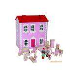 WOODEN DOLL HOUSE thumbnail-1