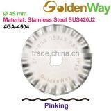 Stainless Steel 45 mm Straight Form Rotary Cutting Blade for Sawing thumbnail-5