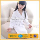 Turkish Baby Children Orange Short Thin Waffle Franc Franc Bathrobe thumbnail-4