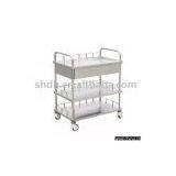 Stainless Steel Medical Instrument Trolley thumbnail-1