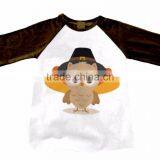 2017wholesale Fashion Clothing Cute Printing Girls Boys Turkey Tops thumbnail-1