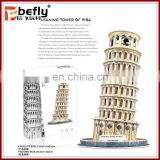 The Leaning Tower of Pisa model 3d puzzles games for kids