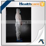 Disposable Nonwoven Coveralls with Collar