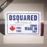 Custom Embossed Genuine and Leather Patch & Jeans Leather Label and Tags for Clothing thumbnail-5