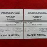 China Supplier Satin Woven Label Tag Center Fold Garment Woven Label thumbnail-6