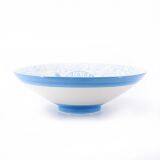 Home Use Food Snack Container Large Size Painting Ceramic Bowl