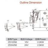 2.2KW 12V Forklift DC Electric Motor For Forklift thumbnail-5