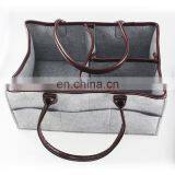 Hot Selling Soft Felt Baby Diaper Caddy Organizer thumbnail-3