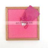 2018 New Arrival Hot Sell Felt Board Letters With Plastics Letters Felt Notice Board for Decoration thumbnail-4