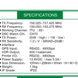 NSR NVR-1000 VHF RADIO thumbnail-3