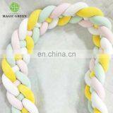 100% Polyester Tube Hollowfiber Filled Machine Washable Super Soft Giant Chunky Minky Hand Knit 3D Knot Cushion Pillow Baby Crib thumbnail-6