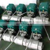 Dn15 Dn20 Dn32 110v 5v 12v 24v 220v CTF-001with Manual Operation SS304 Stainless Steel dn 50 2" Motorised Motorized Ball Valve thumbnail-3
