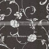 Grace Flower Pattern Wallpaper for Living Room Revetement Mural en Fibre de Verre thumbnail-1