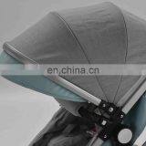 Four Big Wheel Baby Stroller / One Button Folding Infant Carriage / Deluxe Baby Pram for Sale thumbnail-4