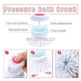 Masthome Printed Clean Set Kitchen Dish Washing Brush With Soap Dispenser thumbnail-6