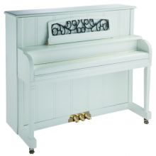 Chinese Upright Solid Wood Piano Elegant Retro Professional Performance Grade Piano