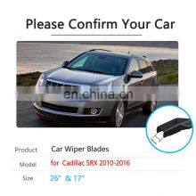 for Cadillac SRX 2010~2016 Front Window Windshield Windscreen Wipers Car Wiper Blades Car Accessories 2011 2012 2013 2014 2015 thumbnail-2