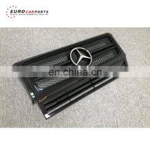 Front Grille for G-class W463 G350 G450 G500 G55 G63 Grille 1999-2017year Abs Material Black Grille For G63 G65 thumbnail-4