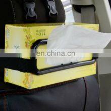 Auto Accessories Car Sun Visor Tissue Box Holder Paper Napkin Seats Back Bracket thumbnail-2