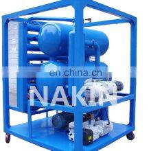 Double Stages Degasifier Dehydrator Purifier Vacuum Transformer Oil Purifier