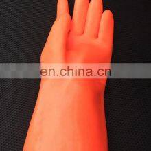 Fluorescent Orange -60 Degree Extreme Cold Resistant Low Temperature Gloves Liquid Nitrogen Vaccine Transportation Water-proof thumbnail-5