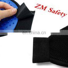 HY Pet Massage Gloves With Enhanced Five Finger Design Adjustable Wrist Strap Guanti Da Animale Cat Glove Brush thumbnail-2