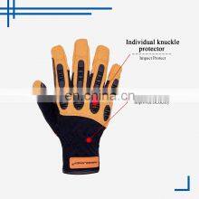 HANDLANDY Oilfield Work Heavy Duty Anti Impact Work Gloves TPR Protector Gloves for Oil Gas thumbnail-3