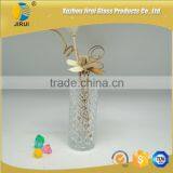 Clear Diamond Reed Diffuser Glass Bottle With Cork Stopper Supplier's Choice thumbnail-3