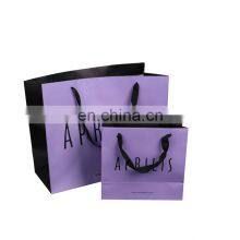 Eco Friendly Customized Logo Branded Promotional Shopping Tote Paper Bag Custom Print Logo